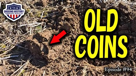 Metal Detecting Old Coins And Relics At Early Colonial Site Youtube