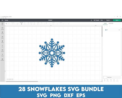 Snowflake Svg Bundle Flake Winter Svg Snowflake Clipart Christmas Svg Decor Svg Christmas