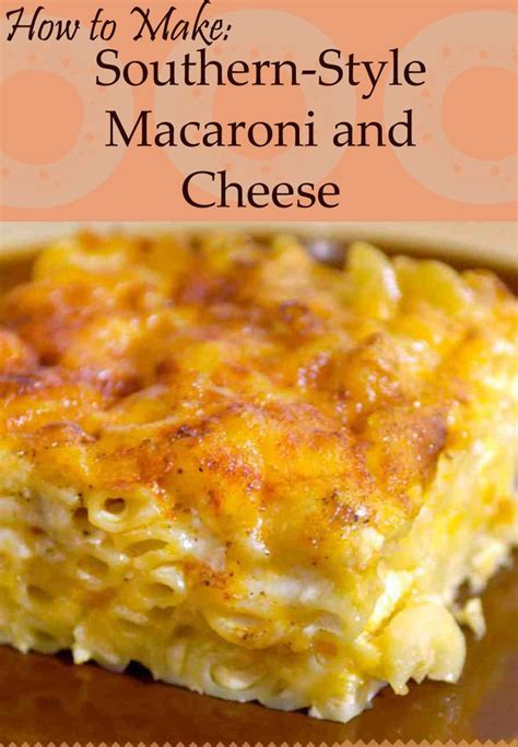 Easy Southern Style Macaroni And Cheese Recipe | Bryont Blog