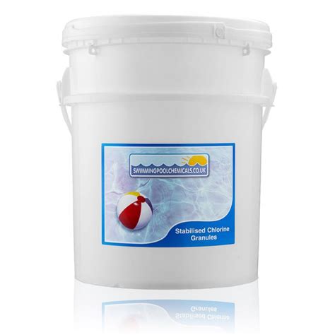 Stabilised Chlorine Granules 20kg Swimming Pool Chemicals