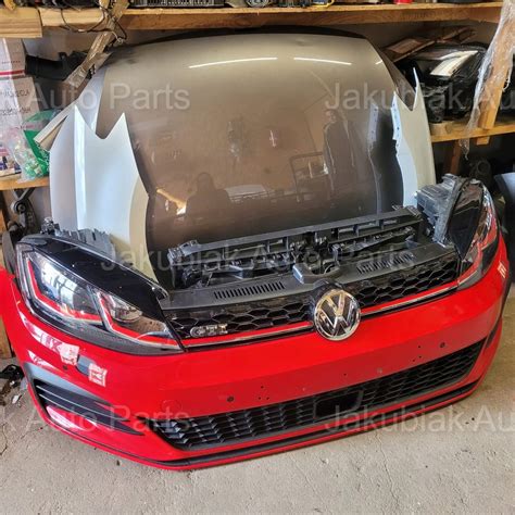 VW GOLF VII LIFT GTI MASKA ZDERZAK LAMPA KOMPLETNY PRZÓD za 13399 zł z