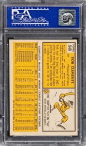 The Best Roberto Clemente Baseball Cards Recent Selling Prices