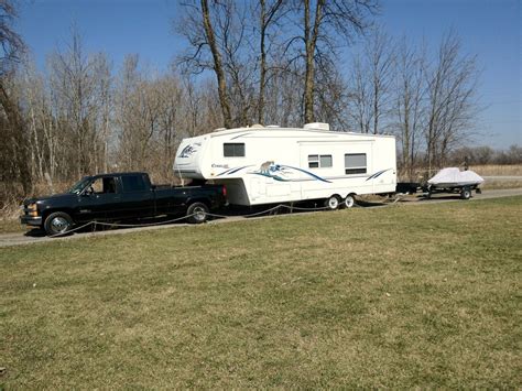 Here's my new double trailer setup. | Diesel Place