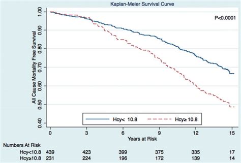 Homocysteine And All Cause Mortality Risk Michael Lustgarten