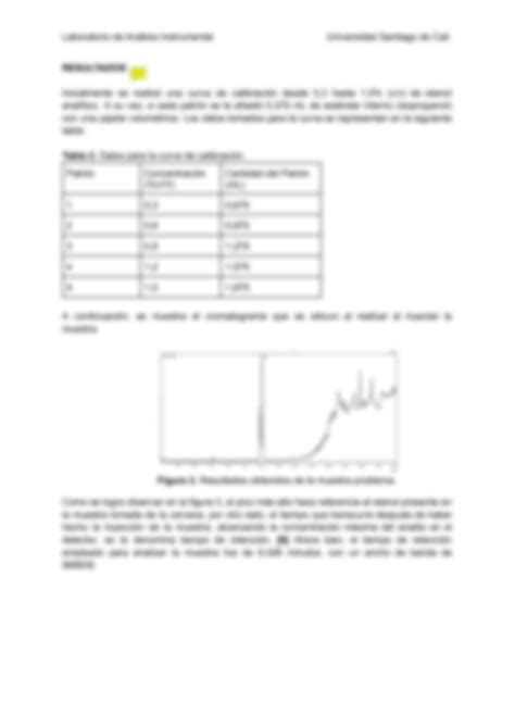 SOLUTION Grupo 3 Cromatograf A De Gases Studypool