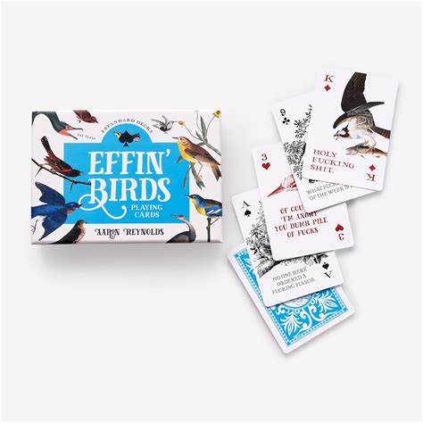 Effin Birds Playing Cards from Penguin Random House – Urban General Store