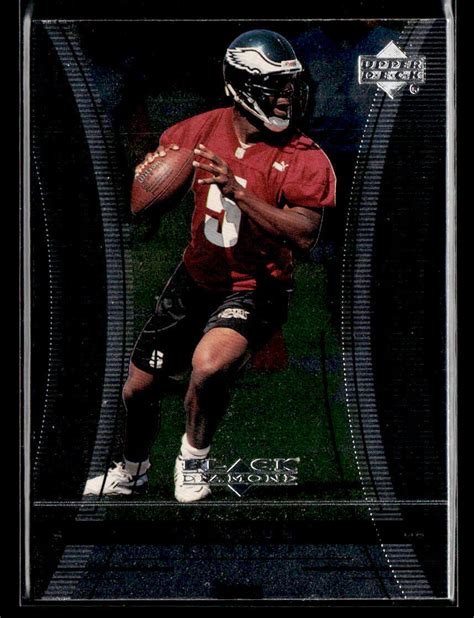 1999 Upper Deck Black Diamond 114 Donovan Mcnabb Rc Ebay