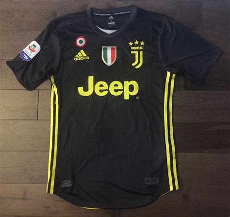 Juventus Third Football Shirt Sponsored By Jeep