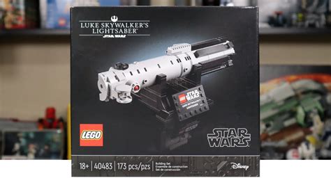 LEGO Star Wars 40483 LUKE SKYWALKER S LIGHTSABER Review 2021 YouTube