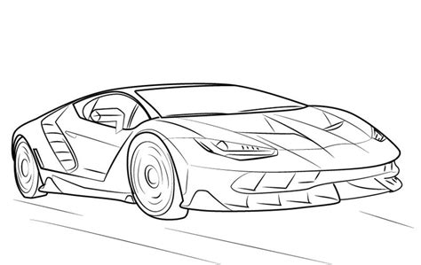 Desenhos De Lamborghini Para Colorir Wonder Day