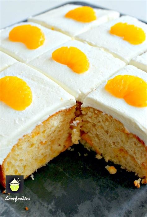 Easy Mandarin Cake Lovefoodies