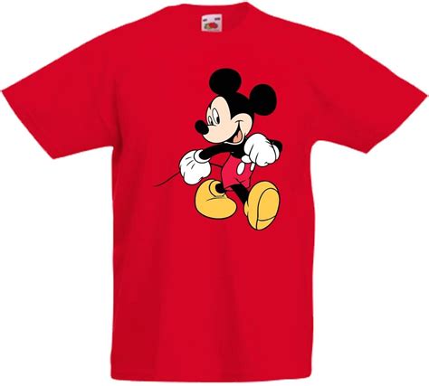 Walkingmickey Koszulka Dzieci Ca Mickey Minnie Mouse Disney Castle