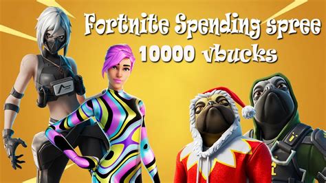 HUGE Fortnite Spending Spree 10k Vbucks YouTube