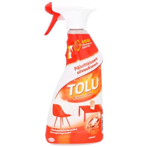 Tolu Ml K Ytt Valmis Yleispuhdistusaine Spray