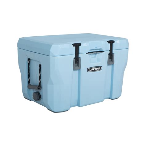 Lifetime 55 Quart High Performance Polyethylene Cooler, Sky Blue (90914 ...