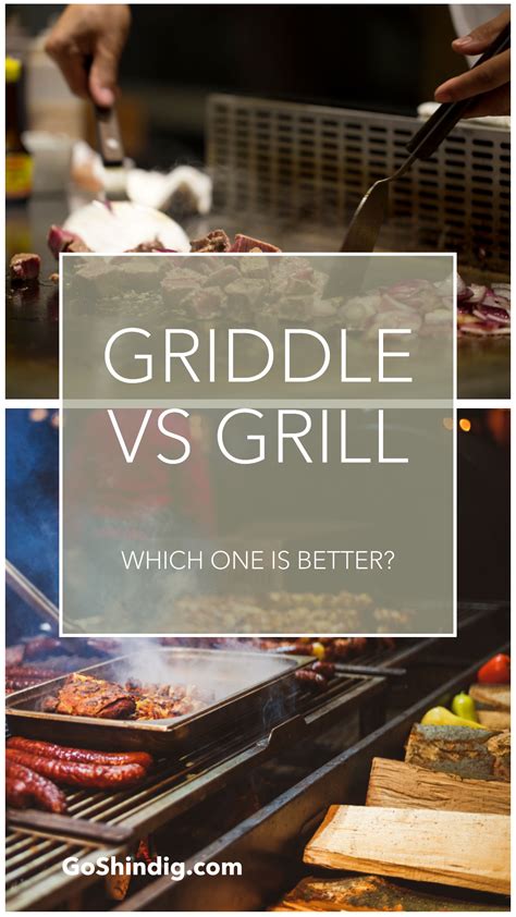 Griddle Vs Grill Whats The Difference How And What To Cook On Each