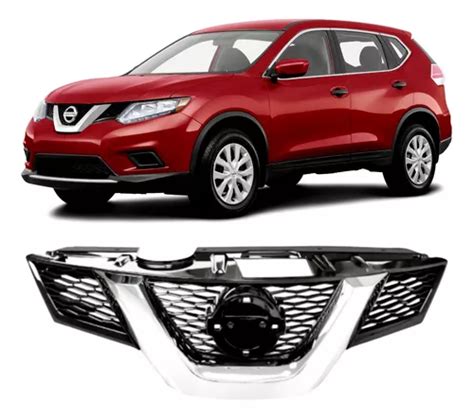 2014 2015 2016 Nissan Rogue X Trail Parrilla Coraza Cromada