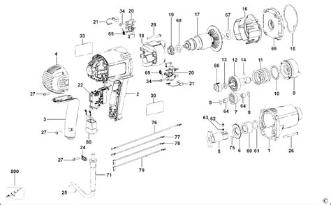 Schemat Klucz Udarowy Dewalt Dw Type Dw Qs Cz Ci Zamienne