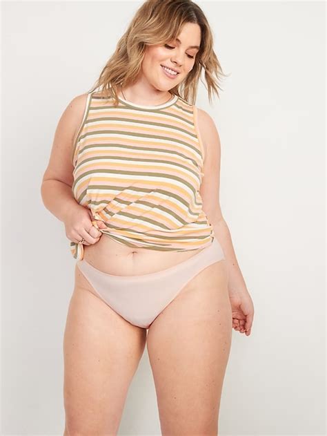 Low Rise Seamless Bikini Underwear For Women Old Navy