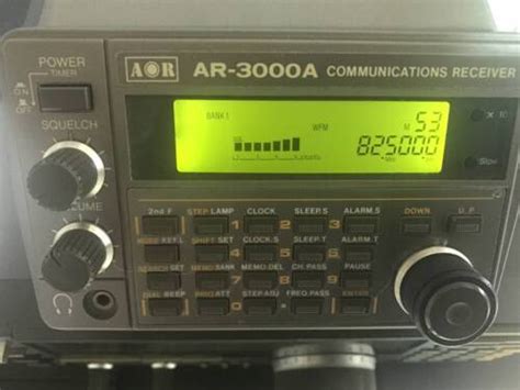 Aor Ar A Broadband Receiver Black Excellent Ebay