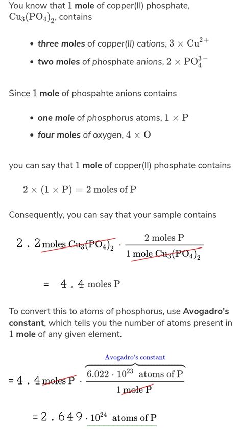 Solved What Is The Formula For Copperii Phosphate Capitalization And Course Hero