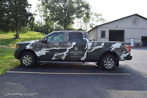 Adhere Graphics F-150 Camo Wrap | Wrapfolio