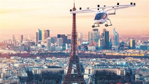 Les Taxis Volants Seront Au Rendez Vous Des Jo