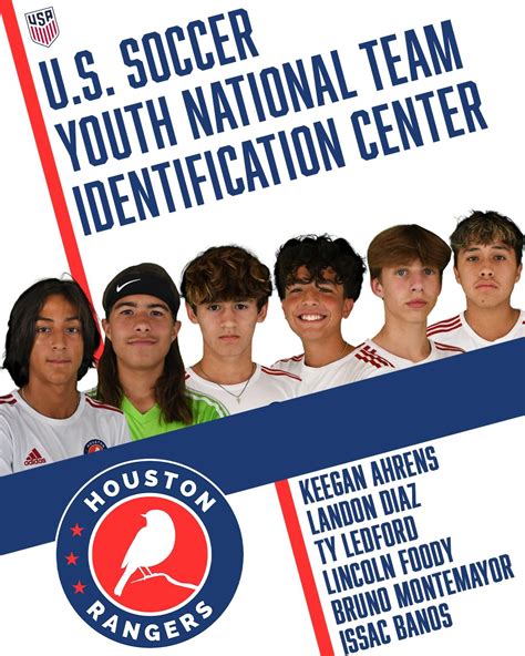 Rangers Players At U.S. Soccer YNT Identification Center