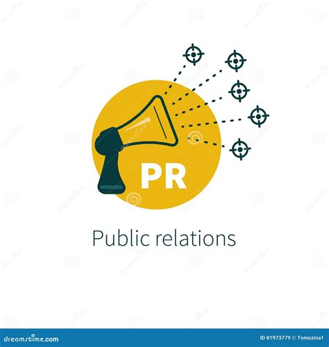 Public Relations Vector Stock Vector Illustration Of Conversation