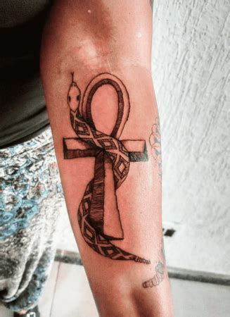 Excellent Ankh Tattoo Designs With Meanings Tattoosboygirl