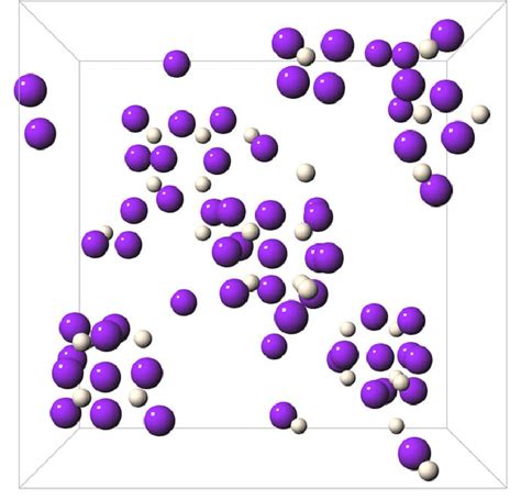 Typical Snapshot Of The Uo X Lattice Defect Structure At T C