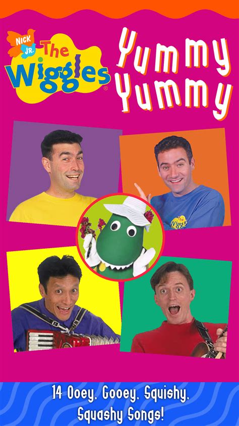 The Wiggles Yummy Yummy Nick Jr Vhs Cover 2000 By Demicarl On Deviantart