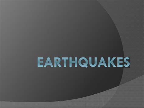 (PDF) What Causes Earthquakes? · 3 Types of Seismic Waves 1. ‘P’ waves ...