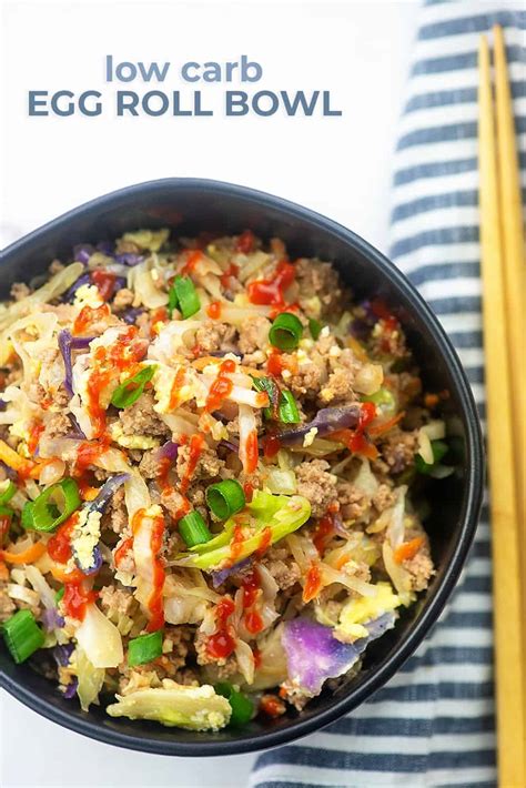 Keto Egg Roll In A Bowl Recipe Better Than Take Out