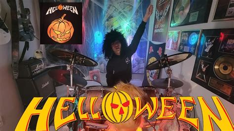 Helloween Special Dr Stein Drum Cover Alesis Jobeky Set Youtube