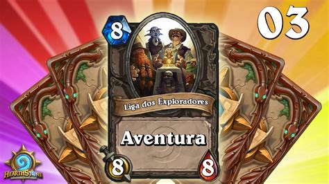 O TEMPLO ESTÁ CAINDO HEARTHSTONE AVENTURA LIGA DOS EXPLORADORES ALA