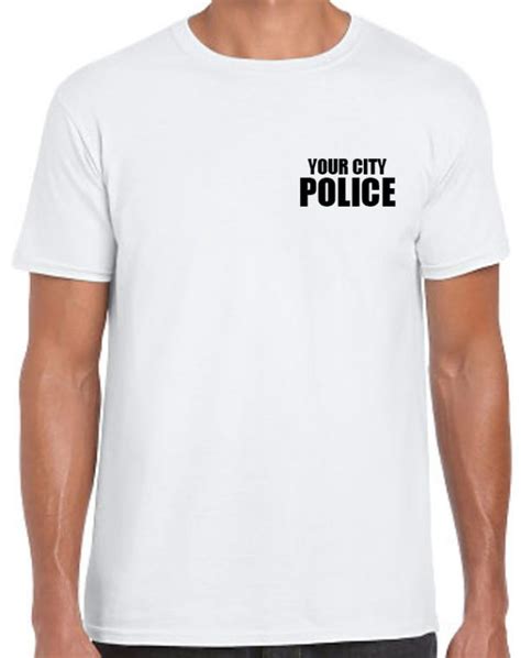 Custom Police T Shirts