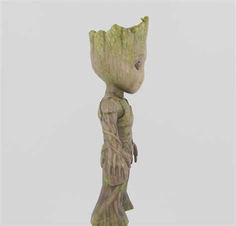 ArtStation - Baby Groot Guardians of the Galaxy | Resources