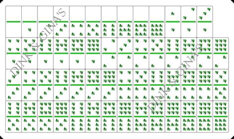 D D Themed Domino Double 9 Game Digital SVG File ONLY Glowforge SVG