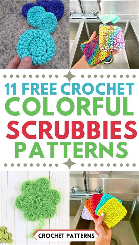 Free Crochet Scrubbies Patterns In