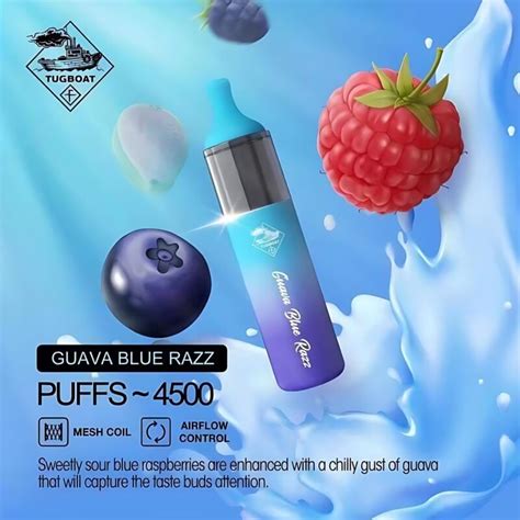 Tugboat Evo Blueberry Ice Puffs Disposable Vape Tugboat Dubai