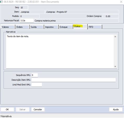 Cross Segmentos Linha Datasul Mre Re Incluir Textos Para O