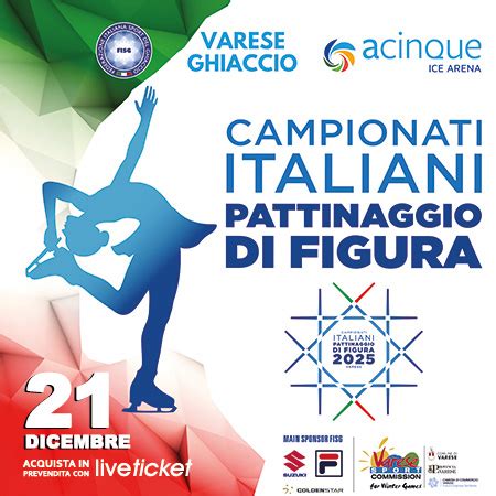 Biglietti Campionati Italiani Pattinaggio Di Figura Sabato