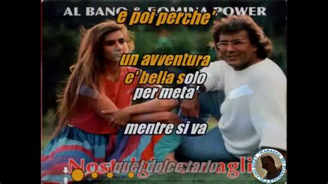 Albano E Romina Power Nostalgia Canaglia KARAOKE FAIR USE YouTube