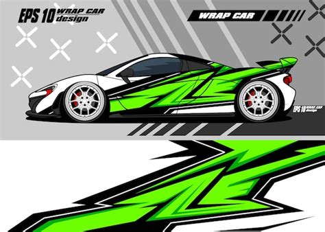 Premium Vector Racing Car Wrap Design Vector Premium