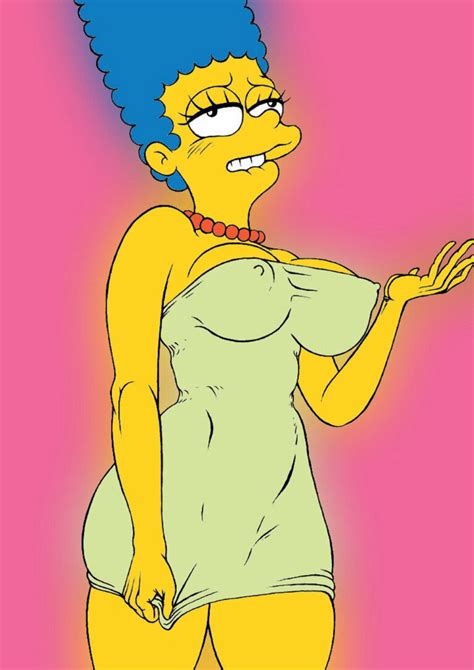 Marge Simpson Nipples Big Breast Erect Nipples Tits