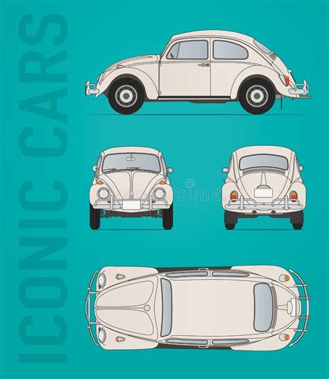 Volkswagen Beetle Stock Illustrations Volkswagen Beetle Stock