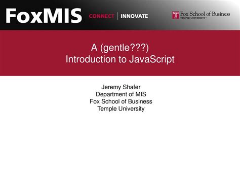 A Gentle Introduction To Javascript Ppt Download