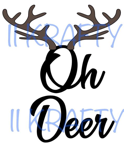 Oh Deer Svg Etsy