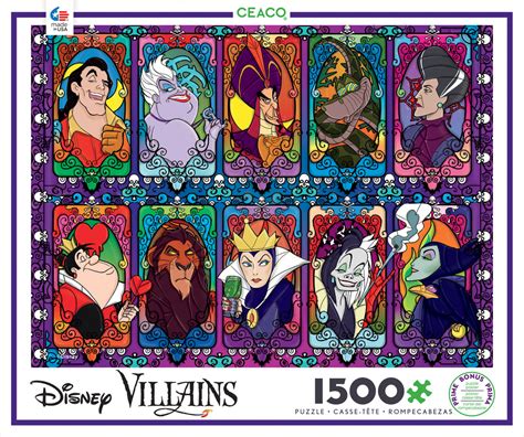 Disney Villains 2 - 1500 Piece Puzzle – Ceaco.com